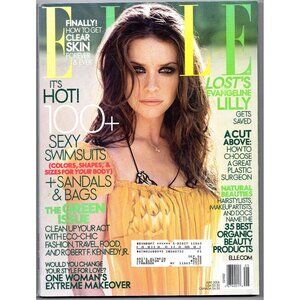 Evangeline Lilly (Kate on LOST) Elle Magazine Jan 2009 Issue Beautiful photos!